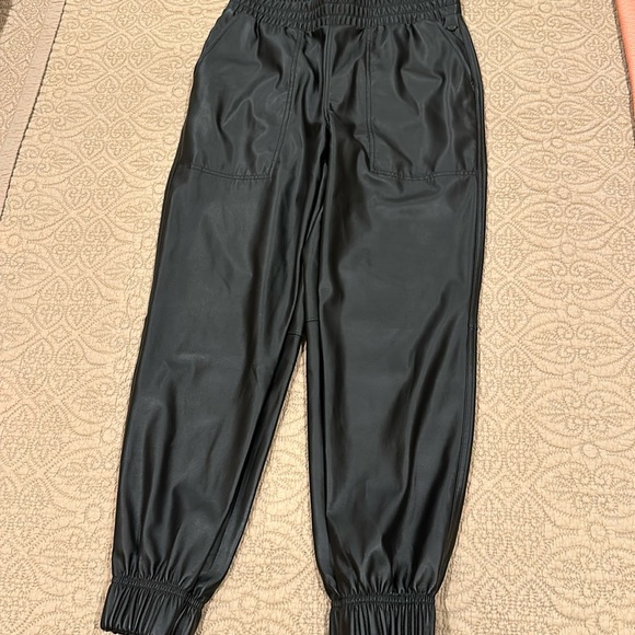 NWOT Calia Faux Leather Joggers - Picture 2 of 4
